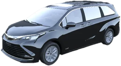 Transparent PNG of the GTA V vehicle 2022siennaxle