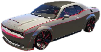 Transparent PNG of the GTA V vehicle 204sglowchallenger