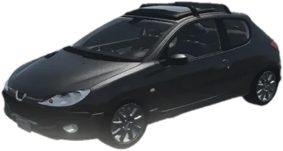 Transparent PNG of the GTA V vehicle 206gti