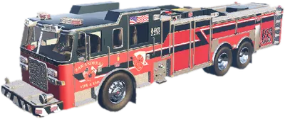 Transparent PNG of the GTA V vehicle 21fireladder