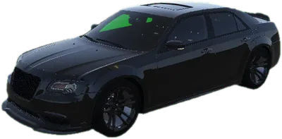 Transparent PNG of the GTA V vehicle 300c