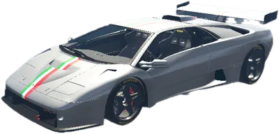 Transparent PNG of the GTA V vehicle 500gtrlam