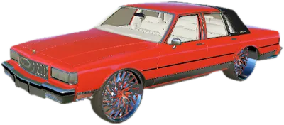 Transparent PNG of the GTA V vehicle 89caprice