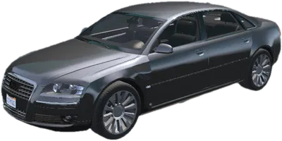 Transparent PNG of the GTA V vehicle a8audi