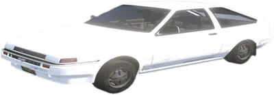 Transparent PNG of the GTA V vehicle ae86