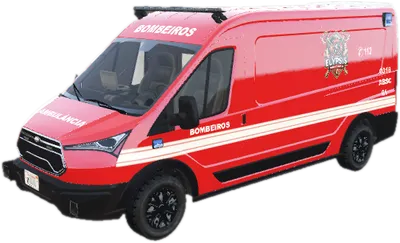 Transparent PNG of the GTA V vehicle ambulance2