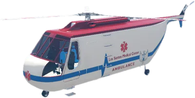 Transparent PNG of the GTA V vehicle ambulopter