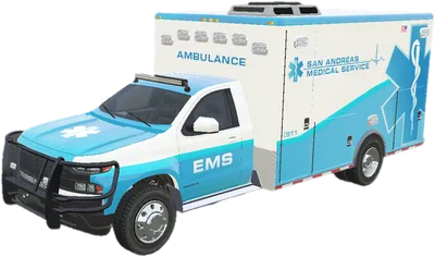 Transparent PNG of the GTA V vehicle apex_reborn_hvsamsambulance_20261012b
