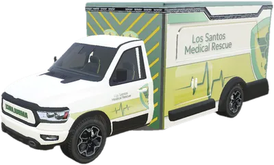 Transparent PNG of the GTA V vehicle apex_reborn_vdambulance4_20261012b