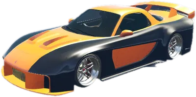 Transparent PNG of the GTA V vehicle as_zr350