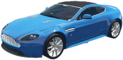 Transparent PNG of the GTA V vehicle astv8vantage