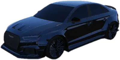 Transparent PNG of the GTA V vehicle audirs3rc