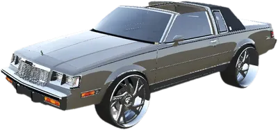 Transparent PNG of the GTA V vehicle bags86regal