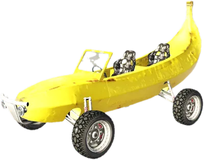 Transparent PNG of the GTA V vehicle banana