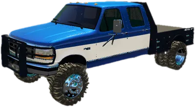 Transparent PNG of the GTA V vehicle bc97flatbed