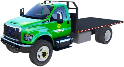 Transparent PNG of the GTA V vehicle bcf750flatbed