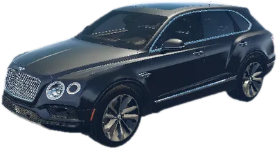 Transparent PNG of the GTA V vehicle bentayga17