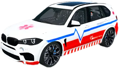 Transparent PNG of the GTA V vehicle bmw-x5_medic
