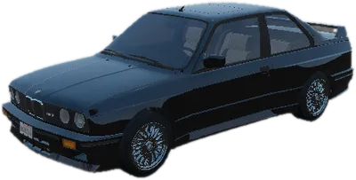 Transparent PNG of the GTA V vehicle bmwm3e30