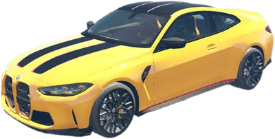 Transparent PNG of the GTA V vehicle bmwm4