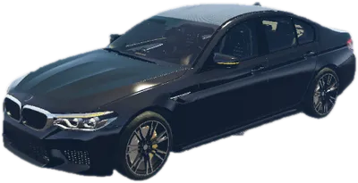 Transparent PNG of the GTA V vehicle bmwm5