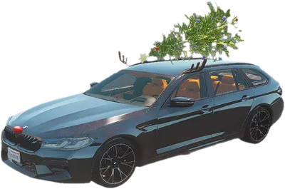 Transparent PNG of the GTA V vehicle bmwm5touring