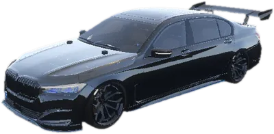 Transparent PNG of the GTA V vehicle bmws7race