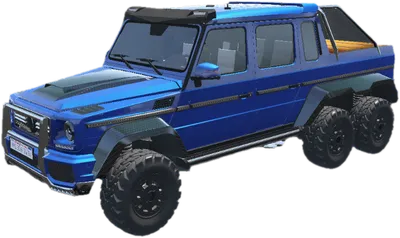Transparent PNG of the GTA V vehicle brabus700