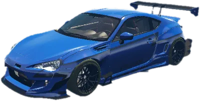 Transparent PNG of the GTA V vehicle brz