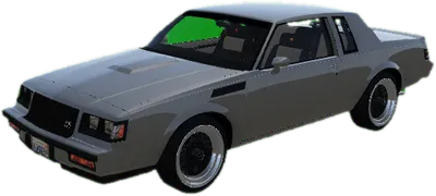 Transparent PNG of the GTA V vehicle buickgnx