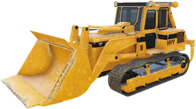 Transparent PNG of the GTA V vehicle bulldozer