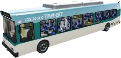 Transparent PNG of the GTA V vehicle bus