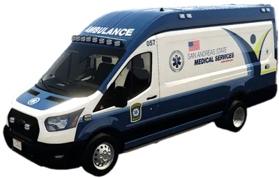 Transparent PNG of the GTA V vehicle c3vanbulance