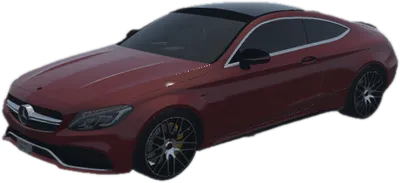 Transparent PNG of the GTA V vehicle c63coupe