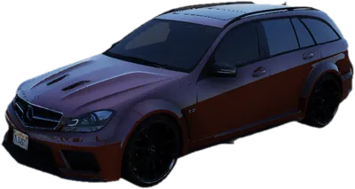 Transparent PNG of the GTA V vehicle c63wagon