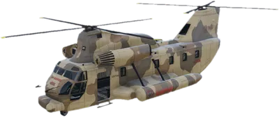 Transparent PNG of the GTA V vehicle cargobob3