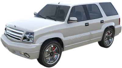 Transparent PNG of the GTA V vehicle cavalcade