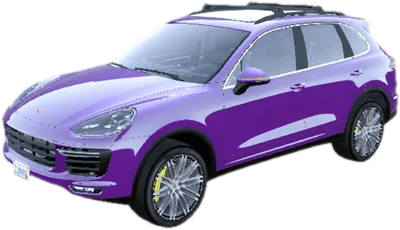 Transparent PNG of the GTA V vehicle cayenne