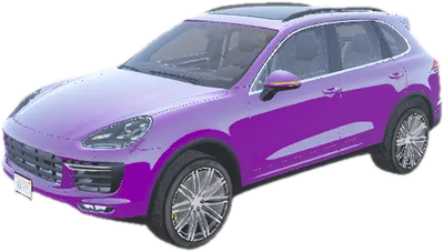 Transparent PNG of the GTA V vehicle cayennemecqq