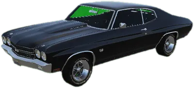 Transparent PNG of the GTA V vehicle chevelle1970