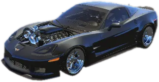 Transparent PNG of the GTA V vehicle chevycorvettec6t