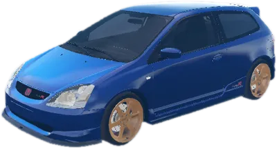 Transparent PNG of the GTA V vehicle civic01ep3md