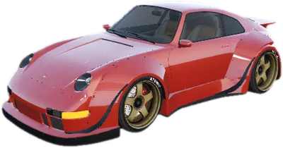 Transparent PNG of the GTA V vehicle comet911rwb