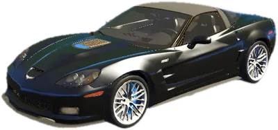Transparent PNG of the GTA V vehicle corvettec6zr1