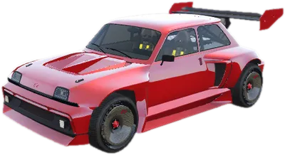 Transparent PNG of the GTA V vehicle coureur