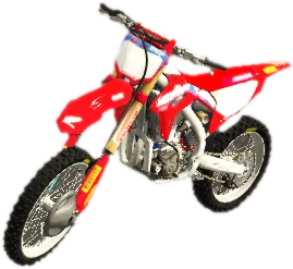 Transparent PNG of the GTA V vehicle crf450rw