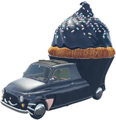 Transparent PNG of the GTA V vehicle cupcakecar