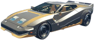 Transparent PNG of the GTA V vehicle cyberpunk2077