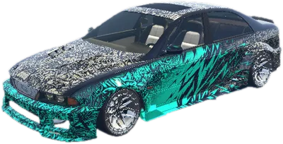 Transparent PNG of the GTA V vehicle dc390gts