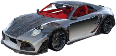 Transparent PNG of the GTA V vehicle dc_evo900comet